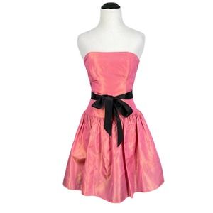 Gunne Sax Vintage 80s  Jessica McClintock Strapless Dress Junior Size 3/4